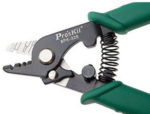 Proskit 8PK-326 Fiber Optic Stripper 3 in 1 Manual Crimper Price