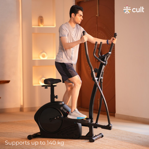 Cult SmartCrossPrime Magnetic Elliptical 6Kg Flywheel Max Weight: 140Kg  HomeUse Cross Trainer