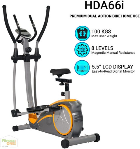 Upright Bike Magnetic In Cross Trainer Opti In Cross Trainer And
