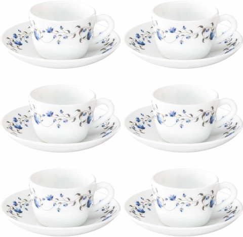 Larah by Borosil Pack of 12 Opalware Helena