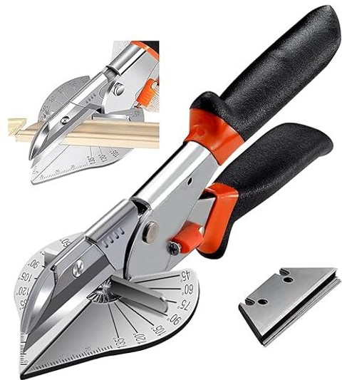 Irregular cutter combination ブラック　Mサイズ RanPra 45-135 Degree Multi Angle Miter Shear Cutter Hand Tools