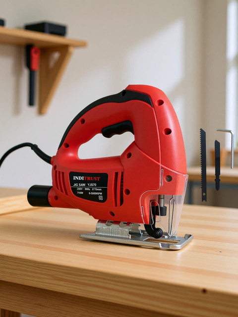 w-inds. PCSC盤　winderlust Inditrust Electric Jigsaw Machine 700w Red with 2pc Blade 100