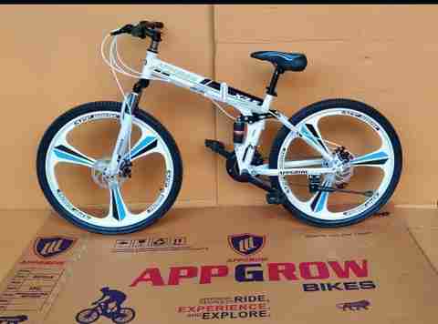 Appgrow Folding cycle 24T 21speed DDB for 12+ years (unisex) 24 T 