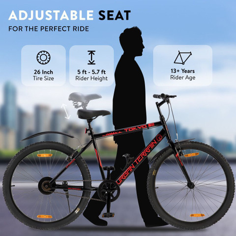 Urban Terrain Tokyo Cycles for Men with Complete Accessories