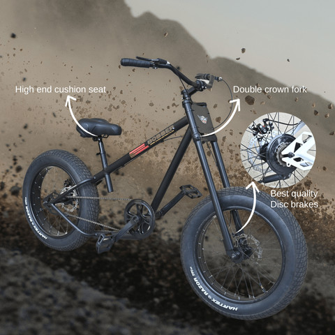 Jesse James Bobber Bicycle Rider Height Double