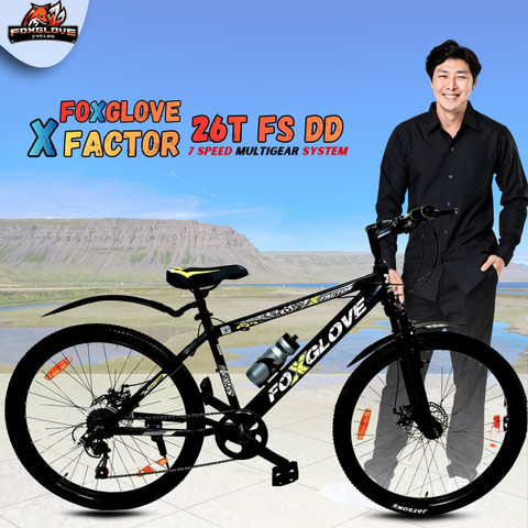 FOXGLOVE XFACTOR 26 inch Multispeed Bike With FS & DD Brake 90