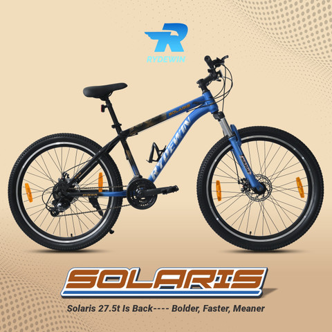 RYDEWIN Solaris Blue Multi Speed 21 Gears Bicycle for Young