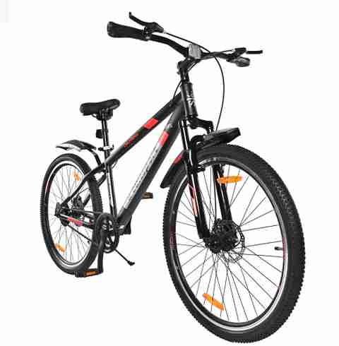 Cultsport by Cult Dauntless Steel Frame MTB With Cycling Event Ride  Tracking App T (inch) Road Cycle