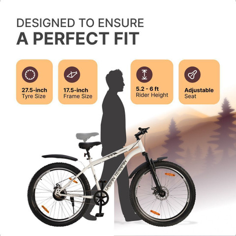 Urban Terrain Bolt Cycles for Men with Steel Frame Disc