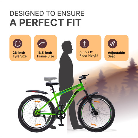 Disc Brake Inch Tyre Cycle Urban Terrain Bolt Cycles For Men With