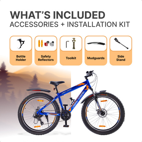Urban Terrain Mountain Bike Shimano Geared Cycles for Men with