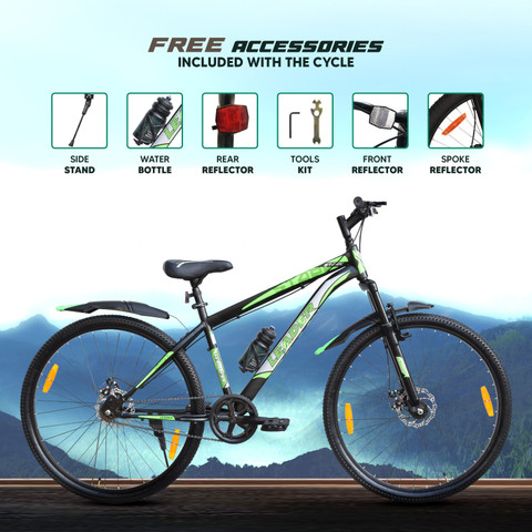 LEADER Stark MTB /Bike with Dual Disc Brake and Complete