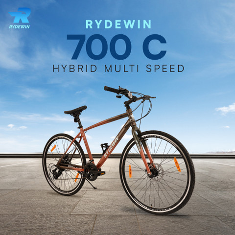 RYDEWIN Multi (21 Speed) Bicycle 700C Tig Welding Frame Double Wall Alloy  Rim 29