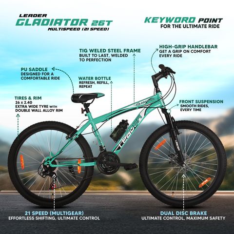 Bike Leader Gladiator 26t HOT Leader Gladiator 26t Price Of Cycle