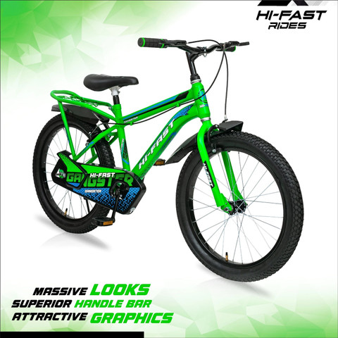 Hi-Fast Gangster Sports Cycle For To 10 Years Boys Girls (85%  Assembled) 20 T (inch) Road Cycle