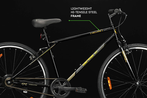 Ninety one Hellfire 700c in slim tryes for age group 12+ 26 T