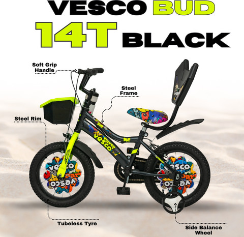 Wheel 14 Frame Bike Age VESCO BUD 14T BMX Cycle For Kids Bicycles