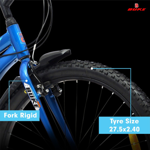 Buke WARRIOR MTB Geared Cycle for Men Front Rear Vee Brake