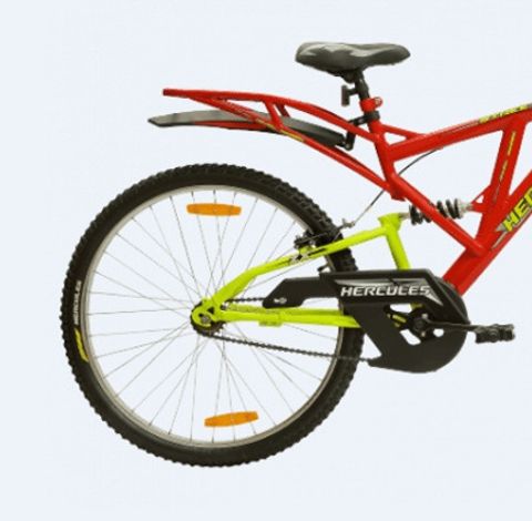 HERCULES STREET RIDER ZX IBC |Dual SUSPENSION |Power Brakes |Wheel