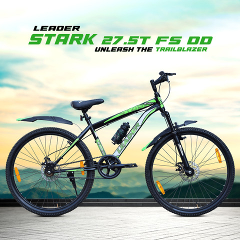 LEADER Stark MTB /Bike with Dual Disc Brake and Complete