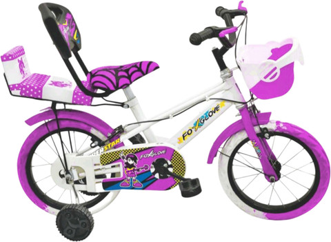 FOXGLOVE SUPERFOX 14 INCH FANCY PINK KIDS CYCLE FOR AGE TO YRS FULL  FITTED 14 T (inch) Road Cycle