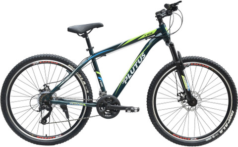 【 24  】 PLUTUS Fire MTB Cycle Age-12+ with Dual Disc Brake, Multi Speed