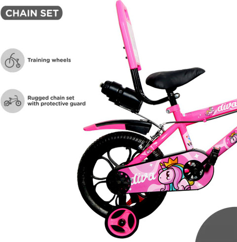 Pink Colour Small Cycle Girl Kent 18 Inch Sparkles Kids Bicycle