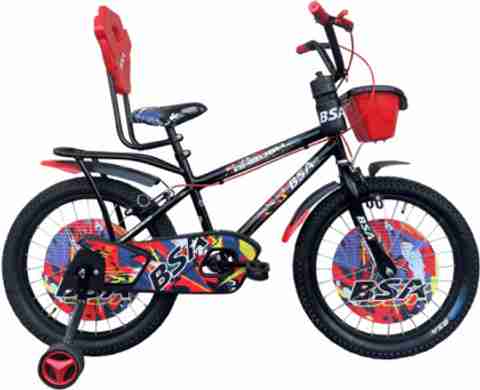 BSA AMBUSH Kids CYCLE Training Wheel Basket Carrier Taker 95