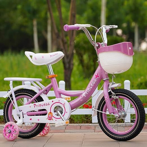 Pink Sal Ki Ladki Ke Liye Cycle SYGA Princess Bicycles For Kids