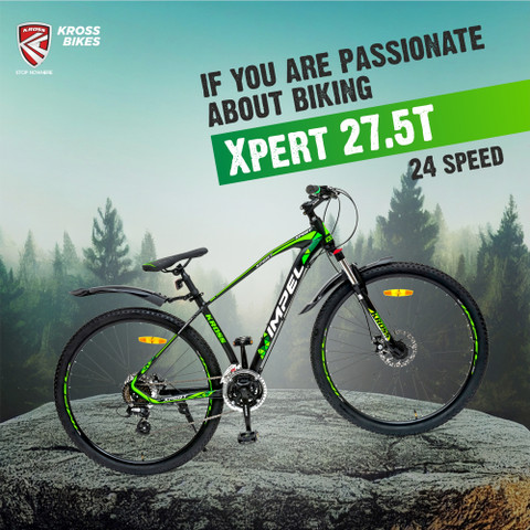 Kross Xpert 27.5T,Front Suspension,Dual Disc, Alloy Frame,Shimano