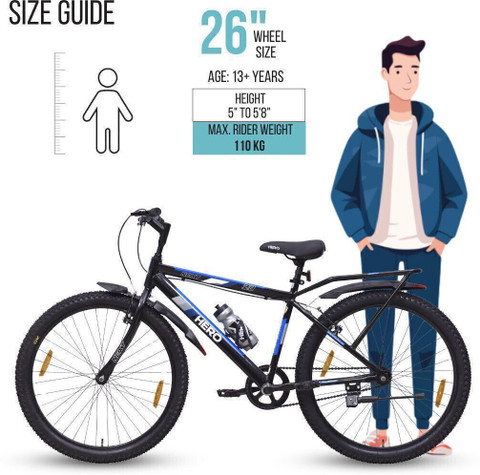 Bicycle Manufacturer Hero Gear Cycle Price Below 7000 HERO Next 26