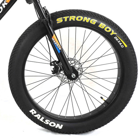 habrok bikes FATBIKE-SINGLE-SPEED T (inch) Fat Tyre Cycle