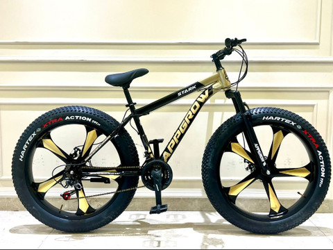 Tyre Cycle Bicycle With Big Tire Appgrow Stark Magwheel 26 T