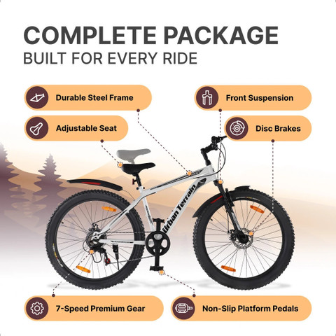 Mountain Bike Gear For Cycle Full Set RI-427 ROGGER FS, DDB MS 26