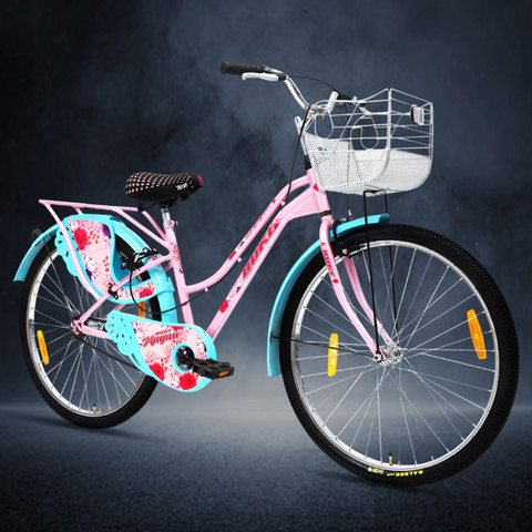 AVON MAGNA 26T Cyclefor Girls Women with Carrier and Front