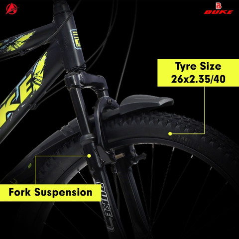 AVON SCOOT 26T Geared Cycle for Men Boys Dual Disc Brake StylishDesign  85% Fitted 26 T (inch) Mountain Cycle