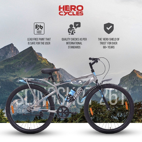 HERO Slingshot 26 T (inch) Mountain Cycle Price in India Buy