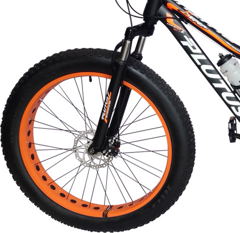 PLUTUS Super Fat Bike with 21 Gears Multi Speed, Fat Cycle with Dual Disc  Brake 26 T (inch) Fat Tyre Cycle