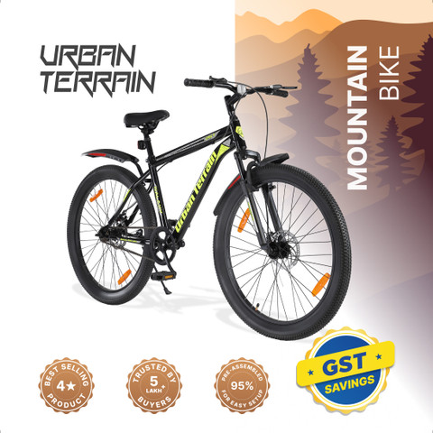 Urban Terrain Galaxy 26T Pro High Performance Mountain Cycles For Men With  Dual Disc Brake 26 T (inch) Road Cycle