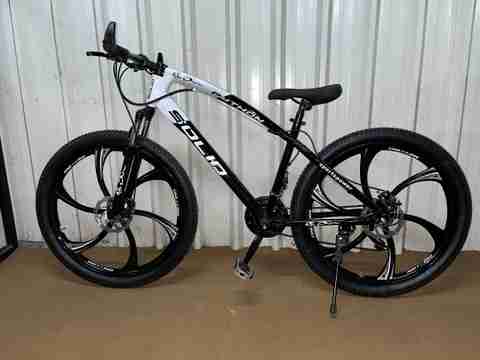 CHARBHUJASTEEL Jaguar Model And Mtb 21 Gear Cycle Black And White