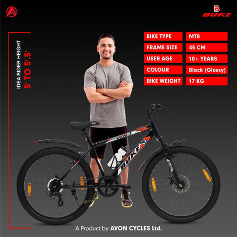 AVON VOLT 26T MTB Gear Cycle for Men with Front Disc Brake 85