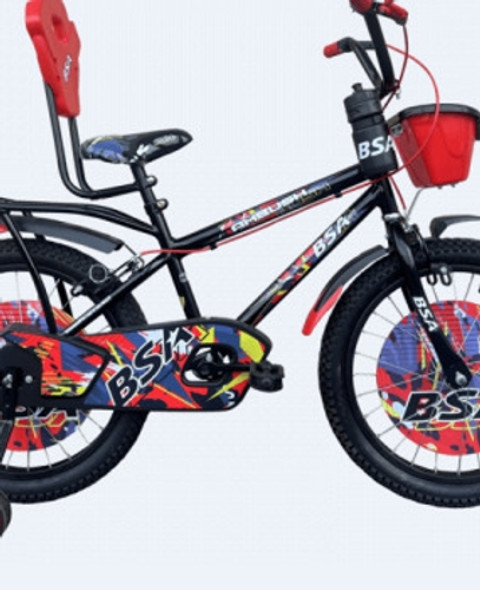 BSA AMBUSH Kids CYCLE Training Wheel Basket Carrier Taker 95