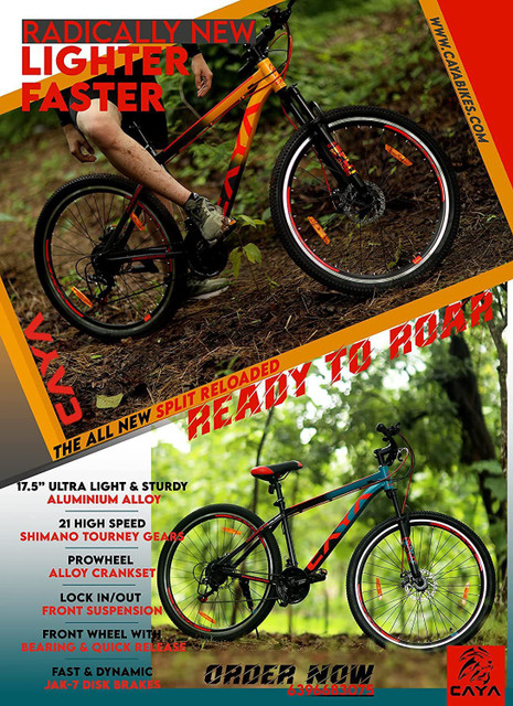 Caya Bike 21 Speed CAYA 21 Speed Cycle Bicycles 1821524961