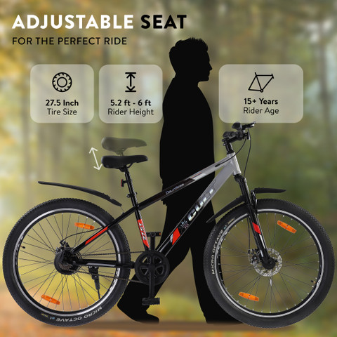 Cultsport by Cult Dauntless Cycles for Men with Steel Frame & Dual