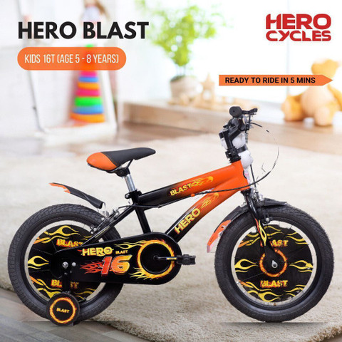 Hero Blast Hero Child Cycle Hero 14 Whistle Bicycle