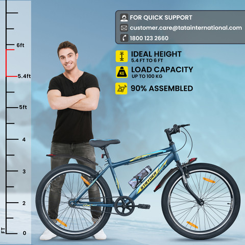 STRYDER Levanto 26” MTB Cycle - Durable & Stylish Ride with