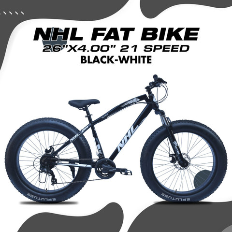 PLUTUS Jaguar Bike with Multi Speed, with Dual Disc Brake 26 T (inch) Fat  Tyre Cycle