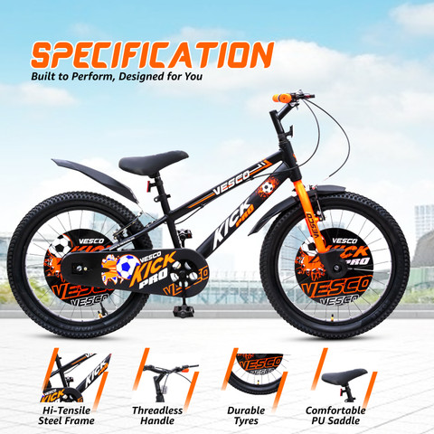 Kids Cycle Price Bike For Years Old Boy VESCO Kick Pro 20
