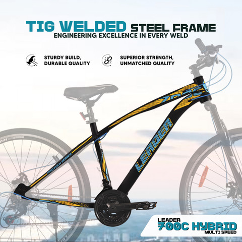 シマノ LEADER 700C [21-Speed] Hybrid City cycle with Dual Disc