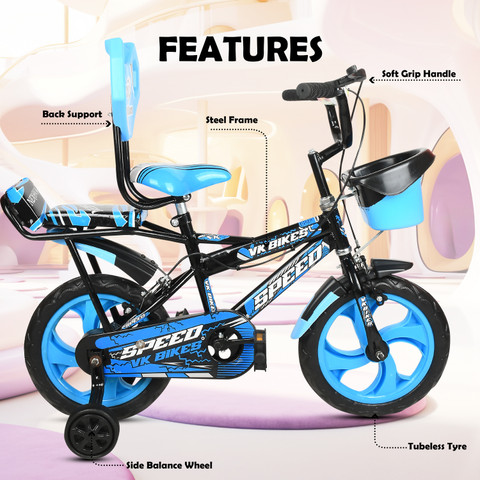 Kids Cycle Bicycle Double Back Cheap Children Bike With Back Seat Perfect  For 2-6 Years